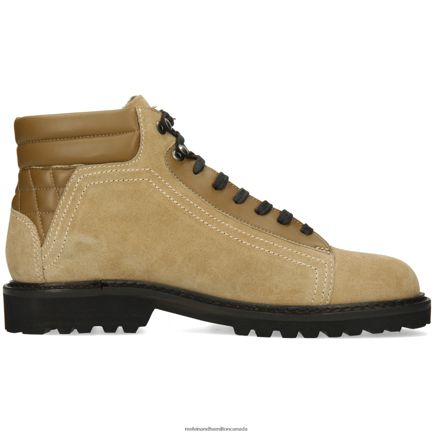 Men Melvin & Hamilton Beige Pawel 3 Ankle Boots P4V68P108