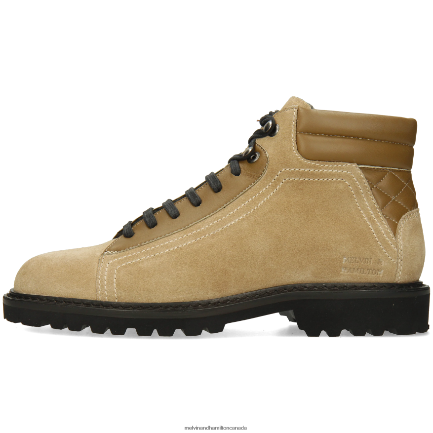 Men Melvin & Hamilton Beige Pawel 3 Ankle Boots P4V68P108