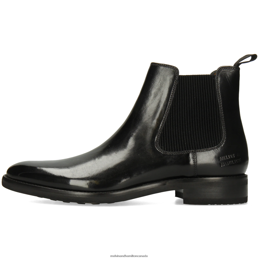 Men Melvin & Hamilton Black Clint 7 Ankle Boots P4V68P4