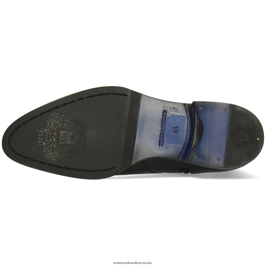 Men Melvin & Hamilton Black Kane 1 Ankle Boots P4V68P125