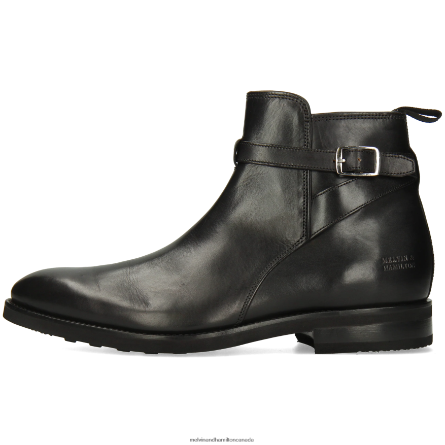 Men Melvin & Hamilton Black Kane 1 Ankle Boots P4V68P91
