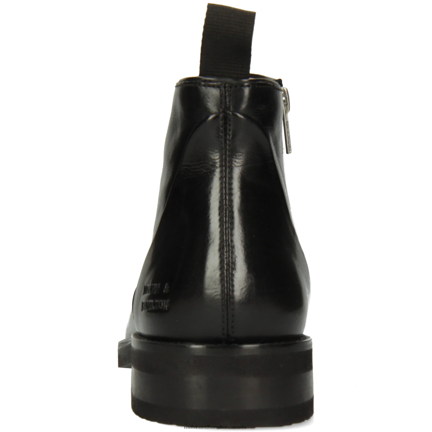 Men Melvin & Hamilton Black Lance 51 Ankle Boots P4V68P93