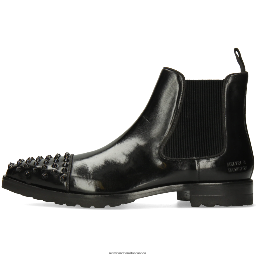 Men Melvin & Hamilton Black Lewis 57 Ankle Boots P4V68P78
