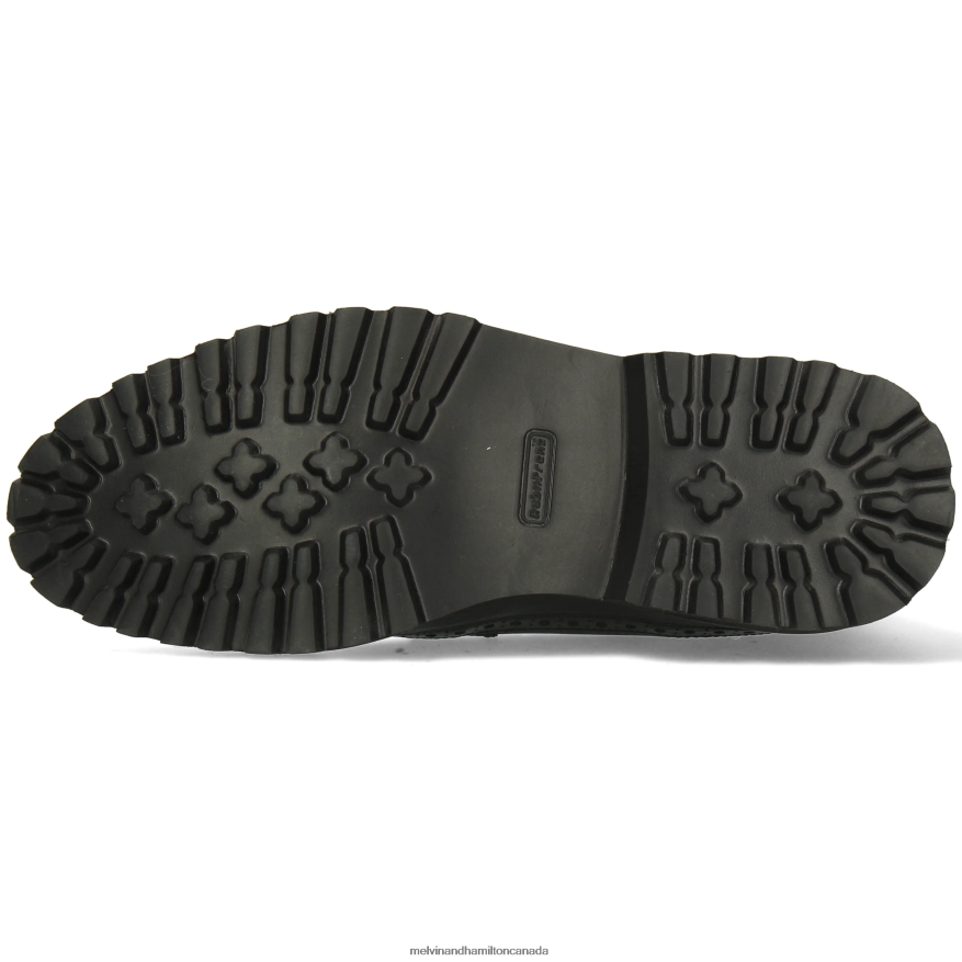 Men Melvin & Hamilton Black Matthew 9 Ankle Boots P4V68P64