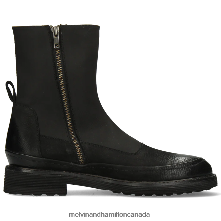 Men Melvin & Hamilton Black Trevor 39 Ankle Boots P4V68P135