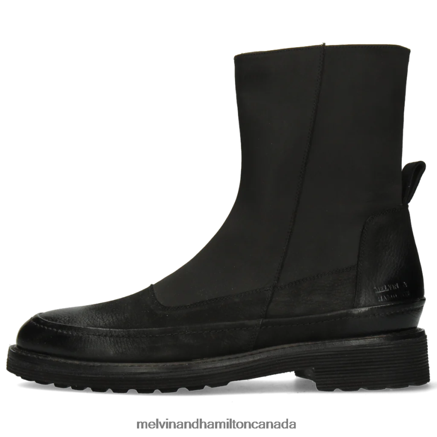 Men Melvin & Hamilton Black Trevor 39 Ankle Boots P4V68P135