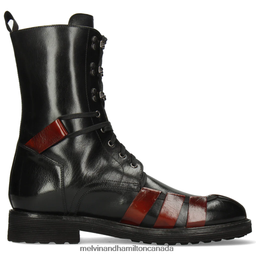 Men Melvin & Hamilton Black Trevor 43 Ankle Boots P4V68P144