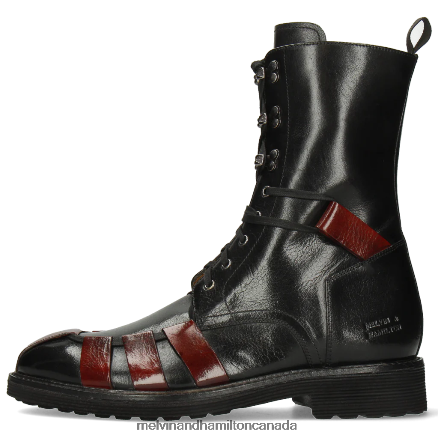 Men Melvin & Hamilton Black Trevor 43 Ankle Boots P4V68P144