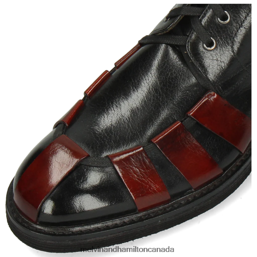 Men Melvin & Hamilton Black Trevor 43 Ankle Boots P4V68P144