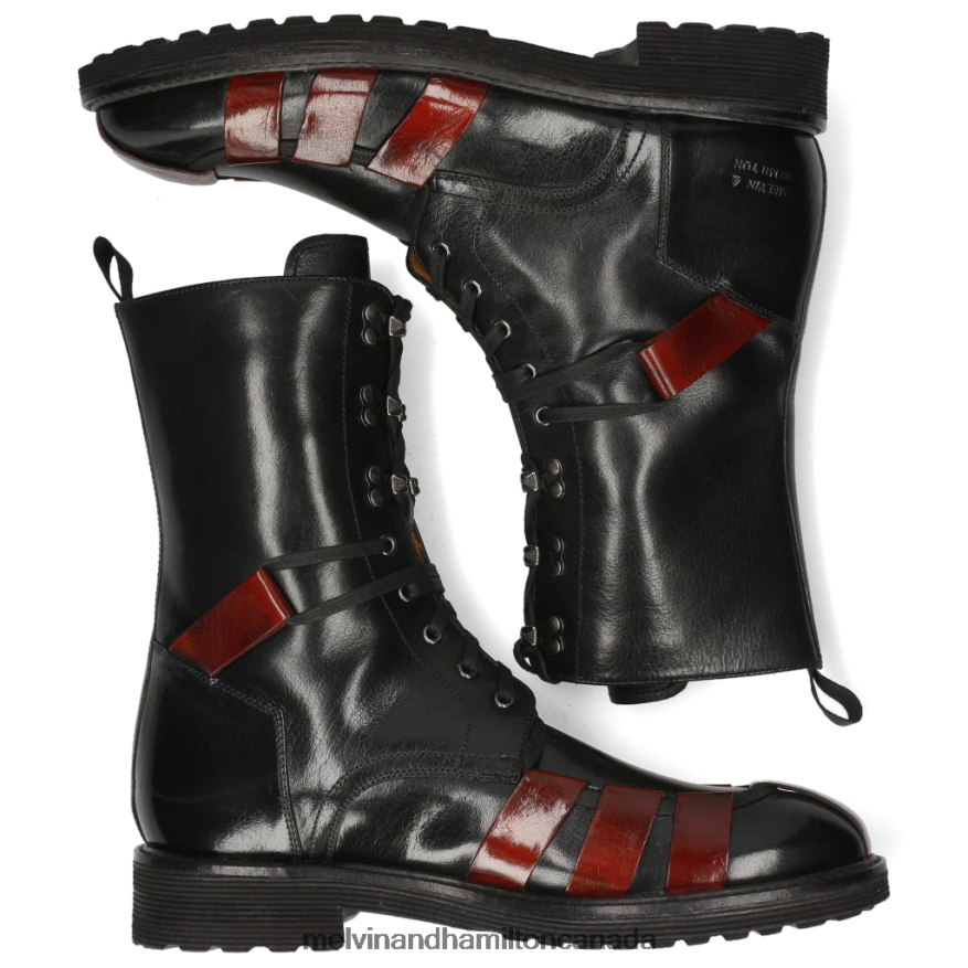 Men Melvin & Hamilton Black Trevor 43 Ankle Boots P4V68P144