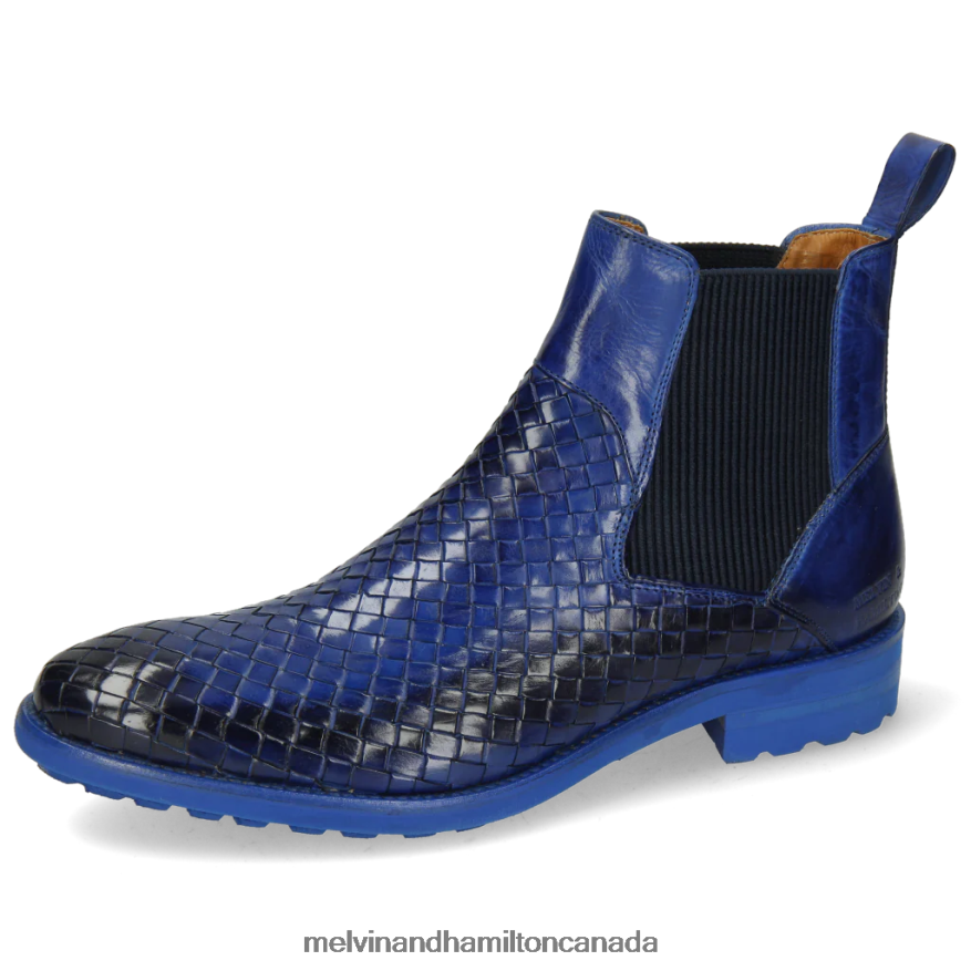 Men Melvin & Hamilton Blue Brad 9 Ankle Boots P4V68P128