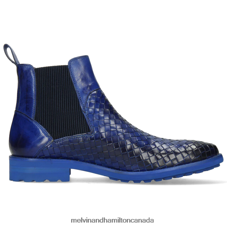 Men Melvin & Hamilton Blue Brad 9 Ankle Boots P4V68P128