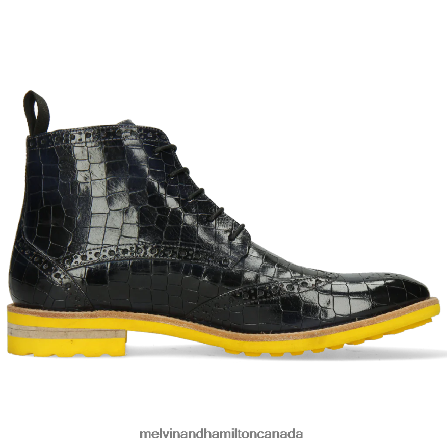 Men Melvin & Hamilton Blue Eddy 10 Ankle Boots P4V68P148