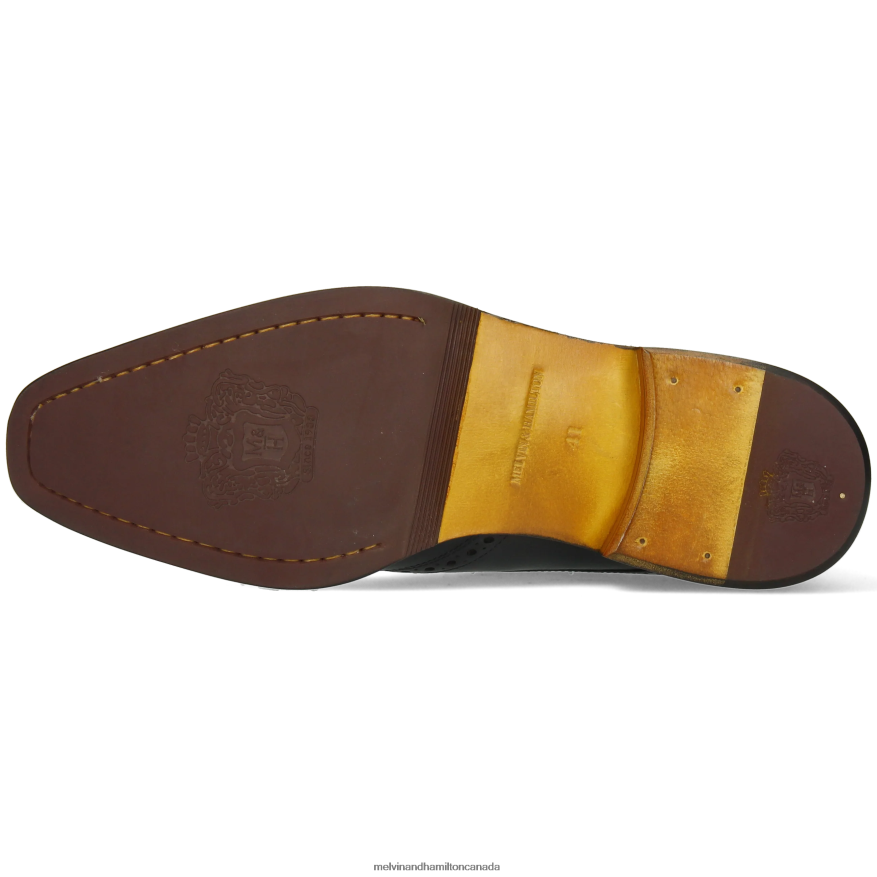 Men Melvin & Hamilton Blue Jeff 7 Ankle Boots P4V68P109