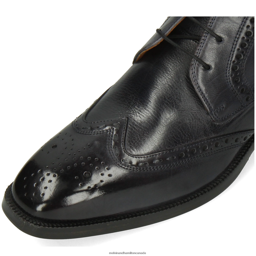 Men Melvin & Hamilton Blue Jeff 7 Ankle Boots P4V68P109