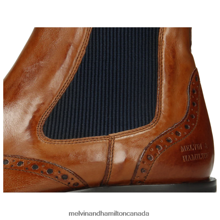 Men Melvin & Hamilton Brown Alex 9 Ankle Boots P4V68P123