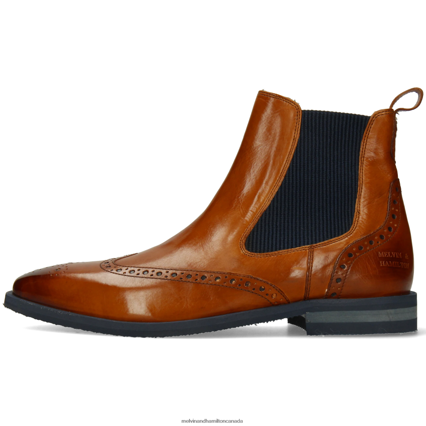 Men Melvin & Hamilton Brown Alex 9 Ankle Boots P4V68P16