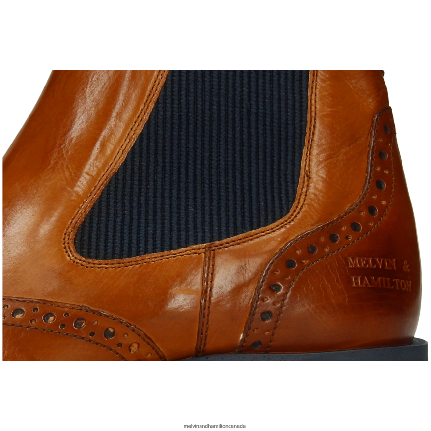 Men Melvin & Hamilton Brown Alex 9 Ankle Boots P4V68P16