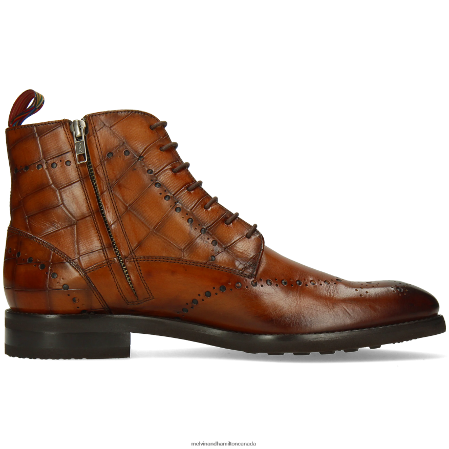 Men Melvin & Hamilton Brown Bobby 9 Ankle Boots P4V68P104