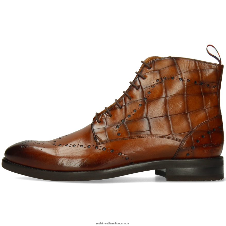 Men Melvin & Hamilton Brown Bobby 9 Ankle Boots P4V68P104