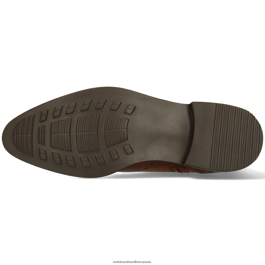 Men Melvin & Hamilton Brown Bobby 9 Ankle Boots P4V68P104