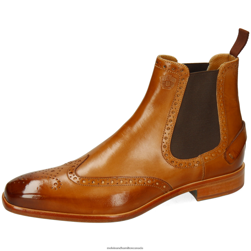 Men Melvin & Hamilton Brown Bond 3 Ankle Boots P4V68P37