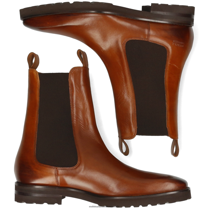 Men Melvin & Hamilton Brown Clark 49 Ankle Boots P4V68P121