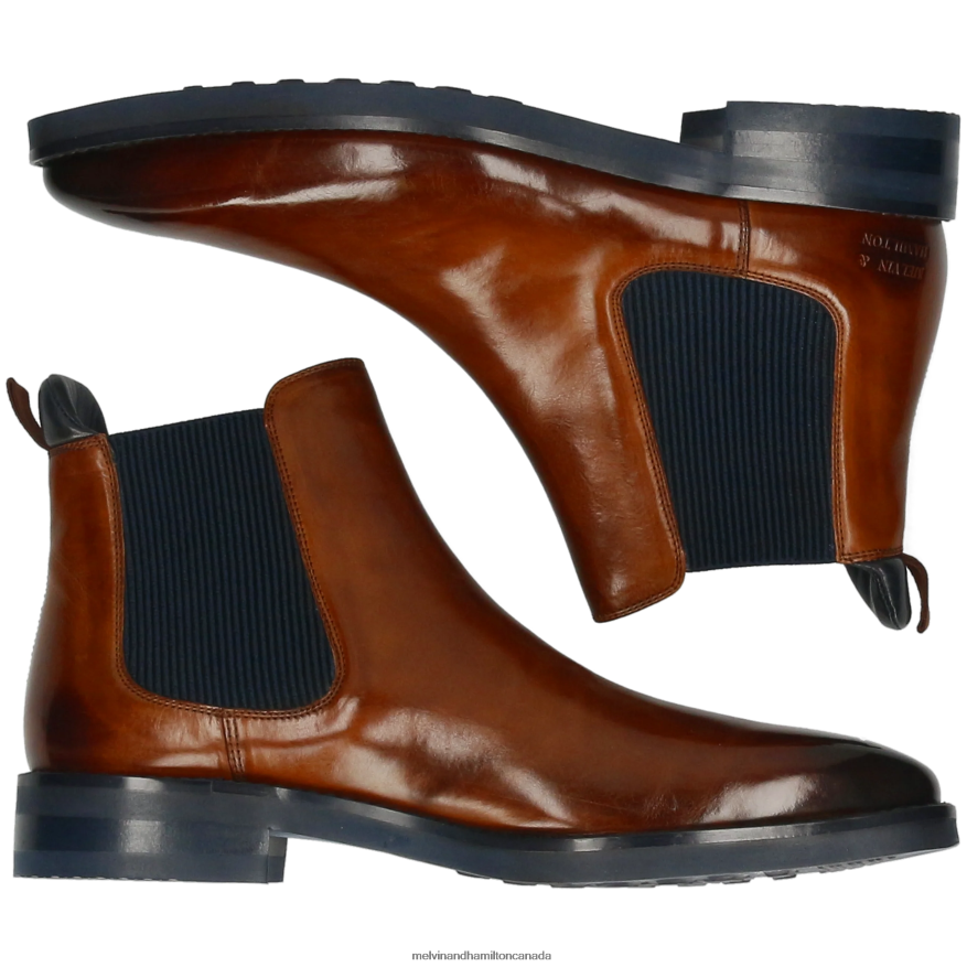 Men Melvin & Hamilton Brown Dave 5 Ankle Boots P4V68P105