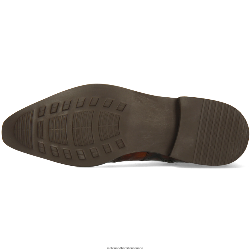 Men Melvin & Hamilton Brown Elvis 26 Ankle Boots P4V68P95