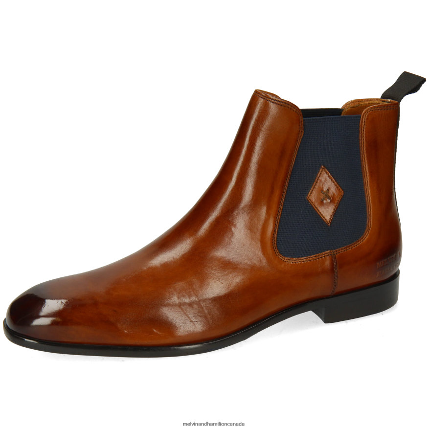 Men Melvin & Hamilton Brown Elyas 5 Ankle Boots P4V68P111