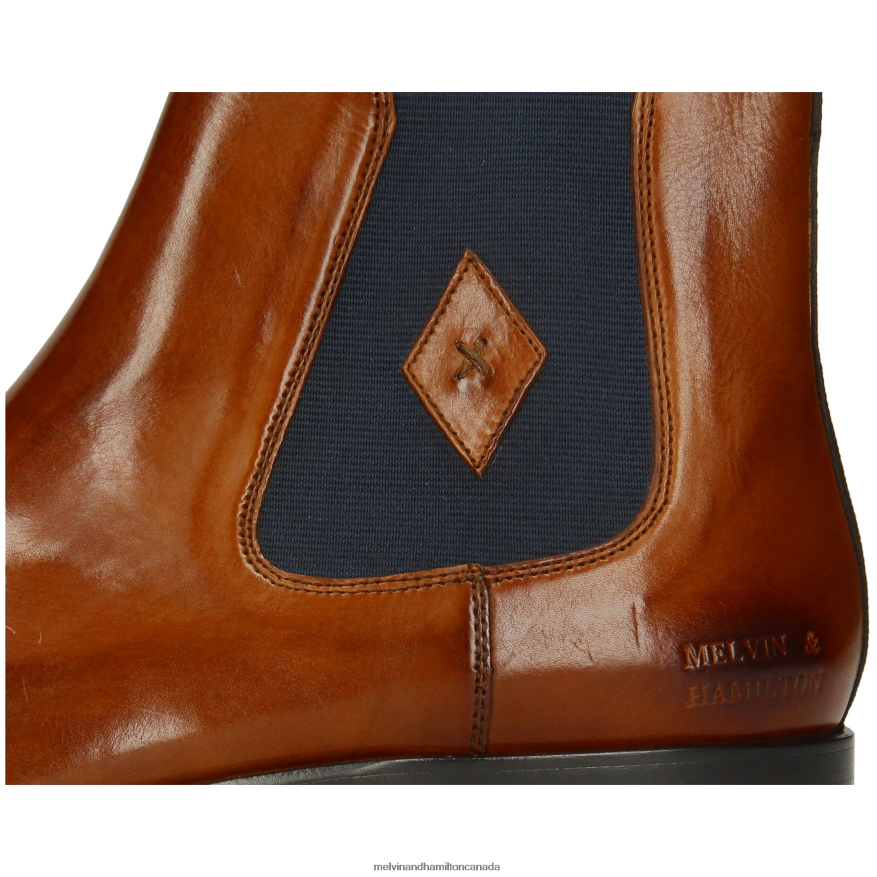 Men Melvin & Hamilton Brown Elyas 5 Ankle Boots P4V68P111