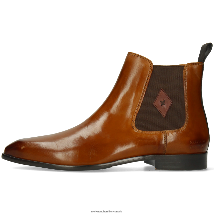 Men Melvin & Hamilton Brown Elyas 5 Ankle Boots P4V68P15