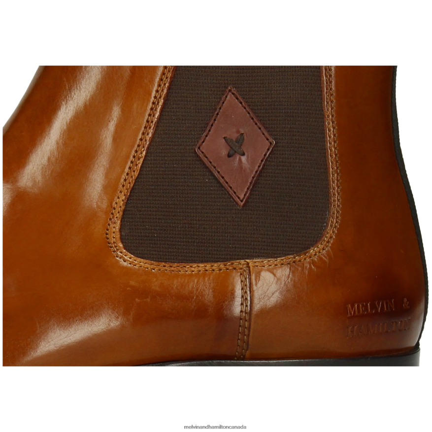 Men Melvin & Hamilton Brown Elyas 5 Ankle Boots P4V68P15