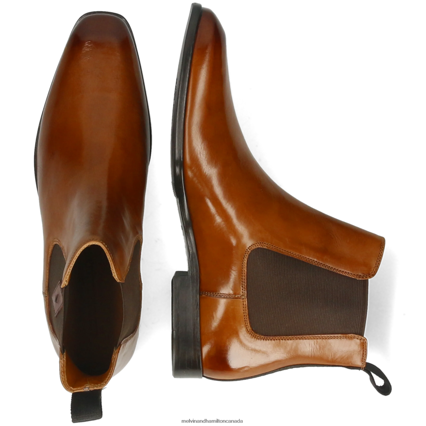 Men Melvin & Hamilton Brown Elyas 5 Ankle Boots P4V68P15