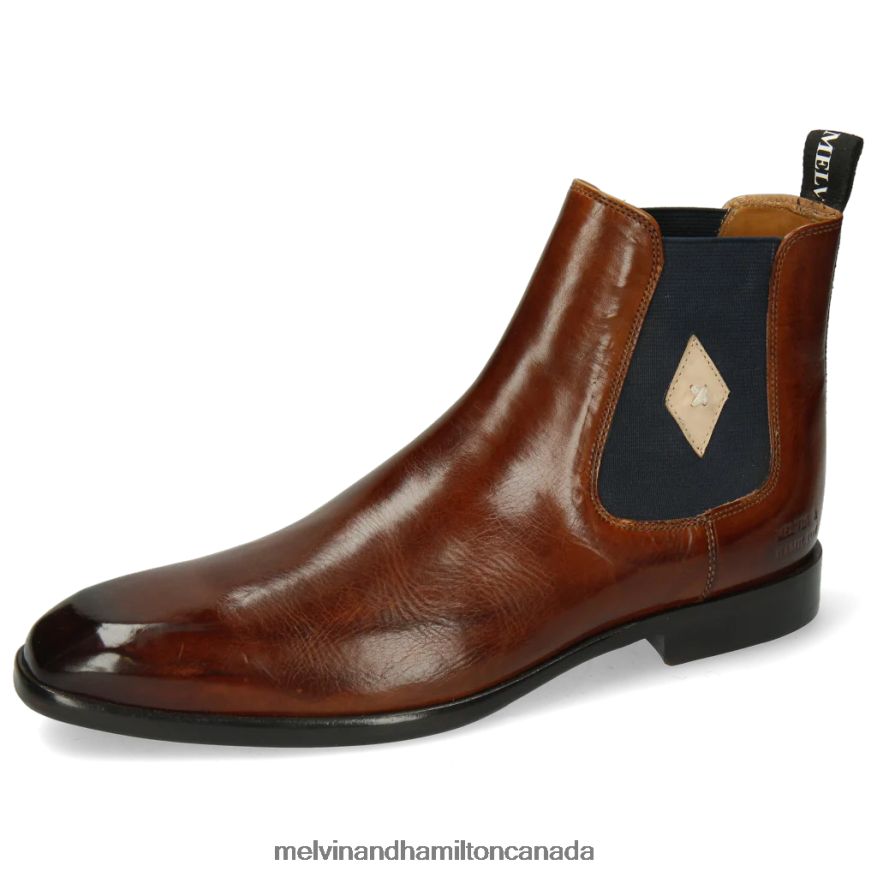 Men Melvin & Hamilton Brown Elyas 5 Ankle Boots P4V68P69