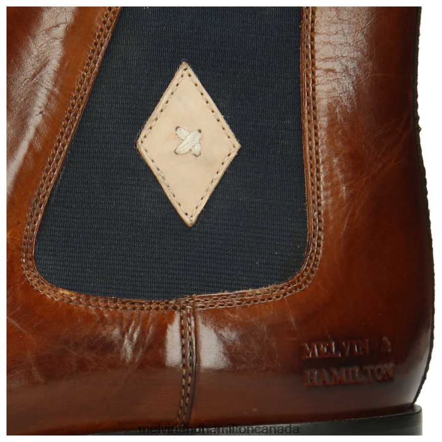 Men Melvin & Hamilton Brown Elyas 5 Ankle Boots P4V68P69