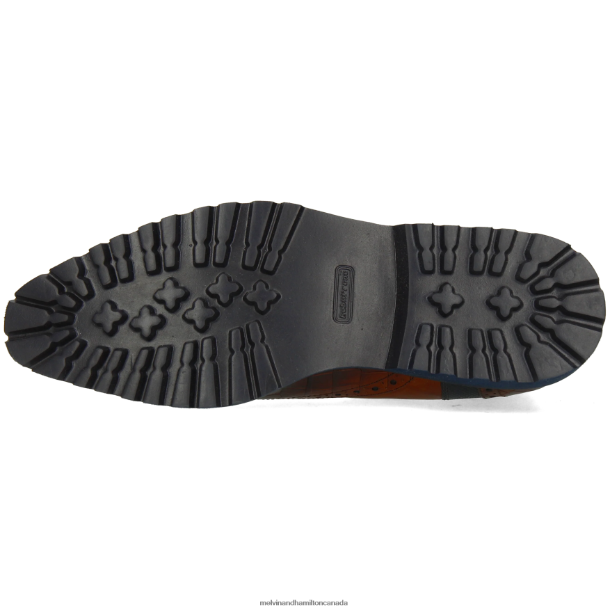 Men Melvin & Hamilton Brown Emil 9 Ankle Boots P4V68P32