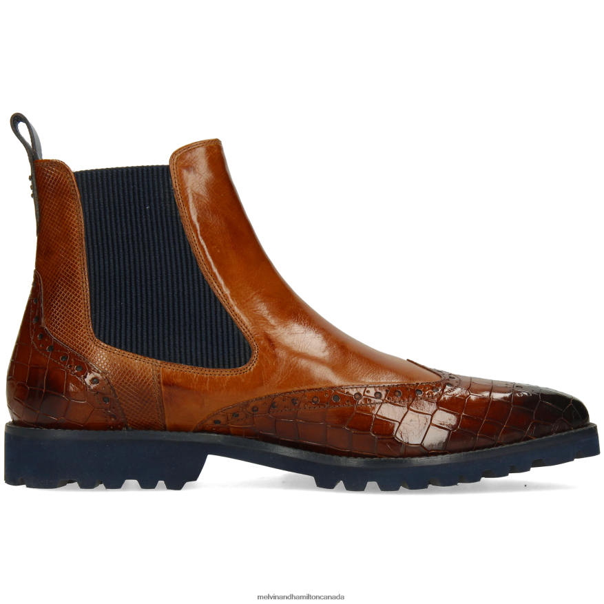 Men Melvin & Hamilton Brown Emil 9 Ankle Boots P4V68P52