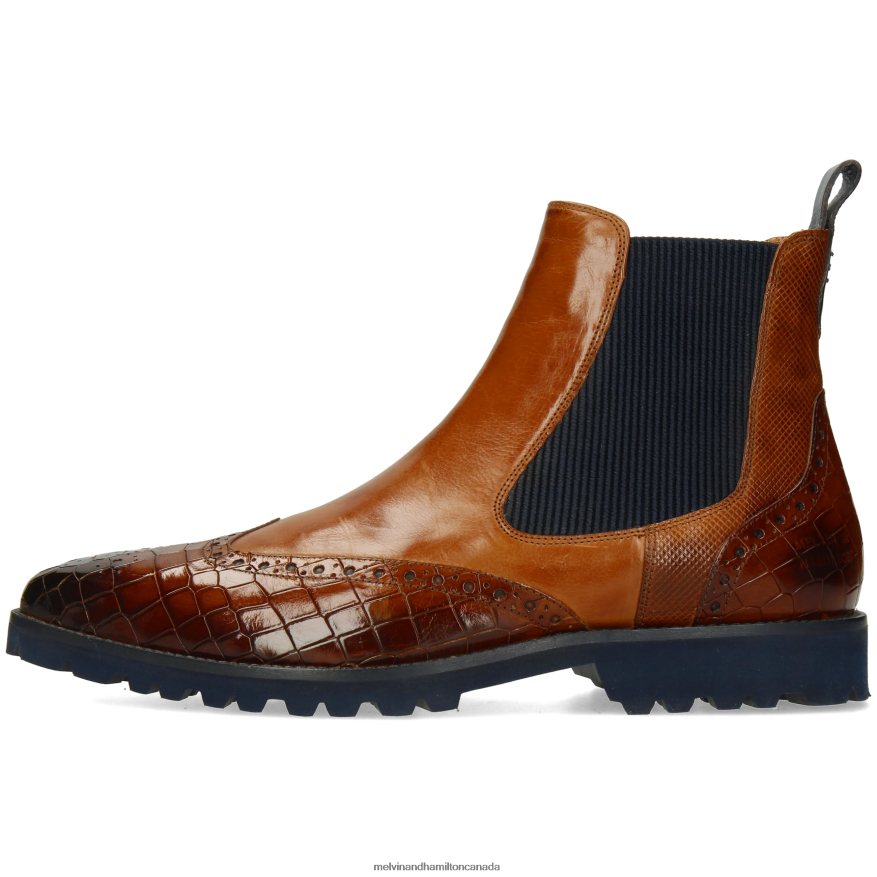 Men Melvin & Hamilton Brown Emil 9 Ankle Boots P4V68P52