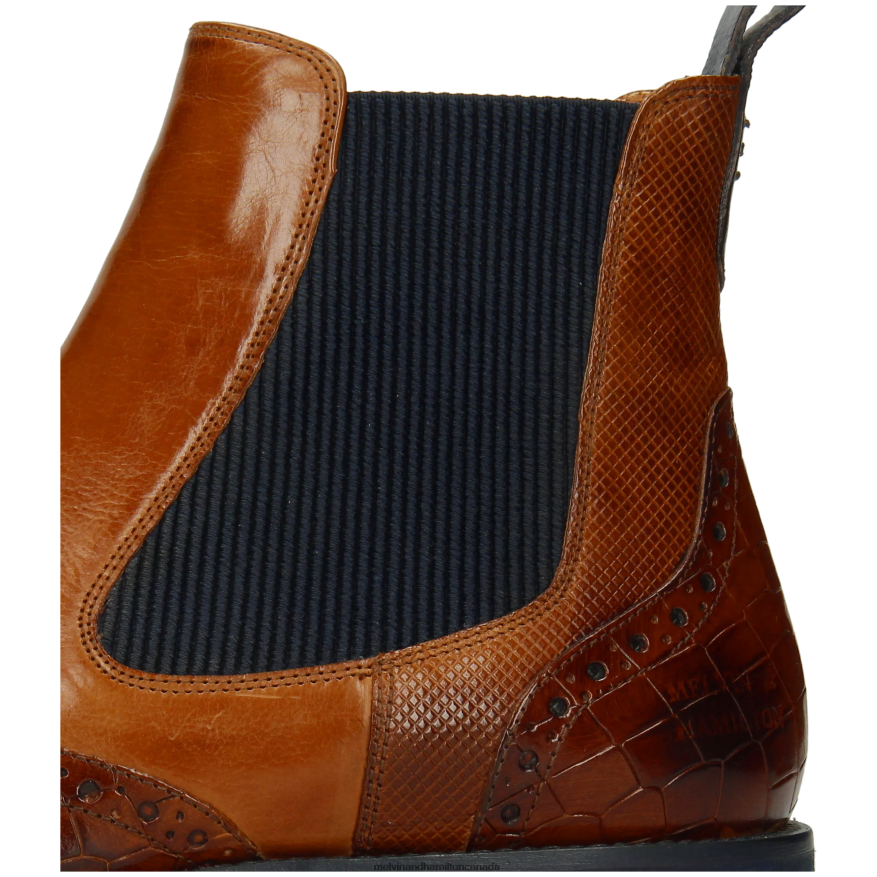 Men Melvin & Hamilton Brown Emil 9 Ankle Boots P4V68P52