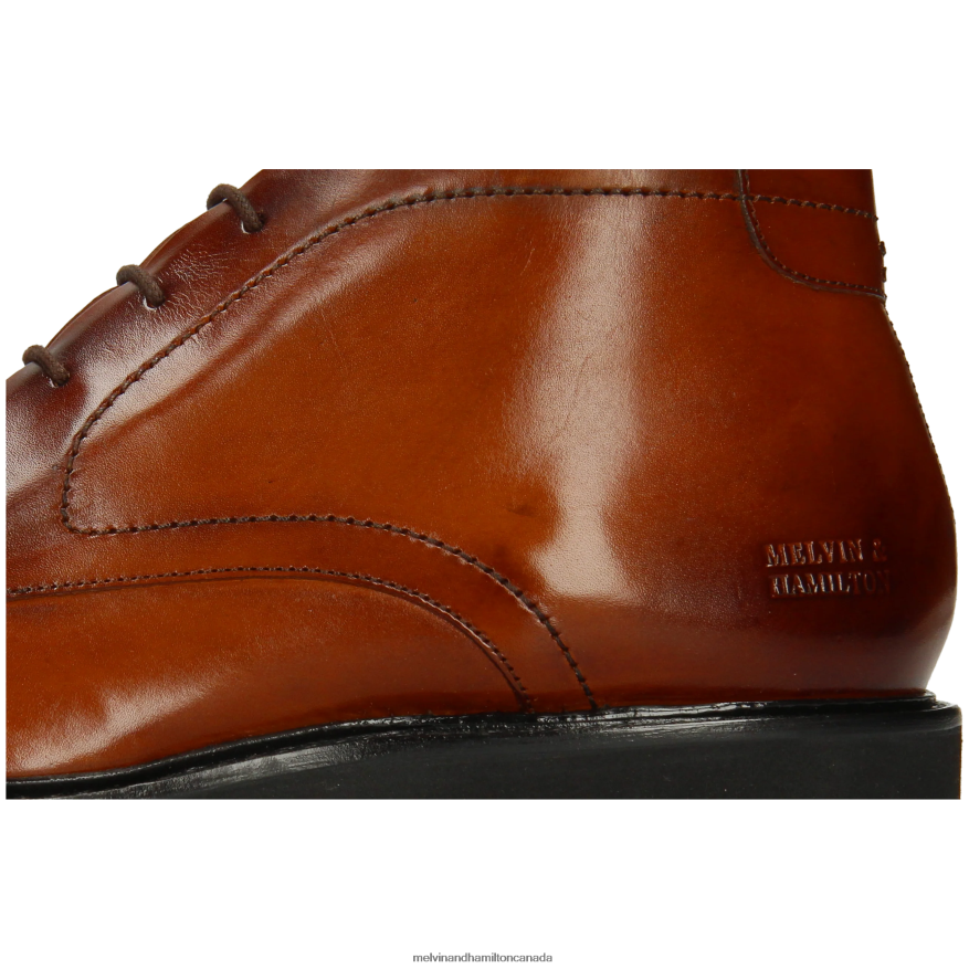 Men Melvin & Hamilton Brown Felix 1 Ankle Boots P4V68P117