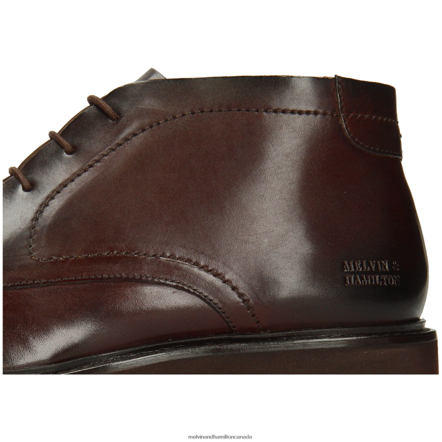 Men Melvin & Hamilton Brown Felix 1 Ankle Boots P4V68P67