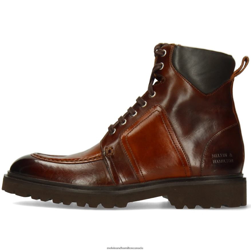 Men Melvin & Hamilton Brown George 1 Ankle Boots P4V68P18