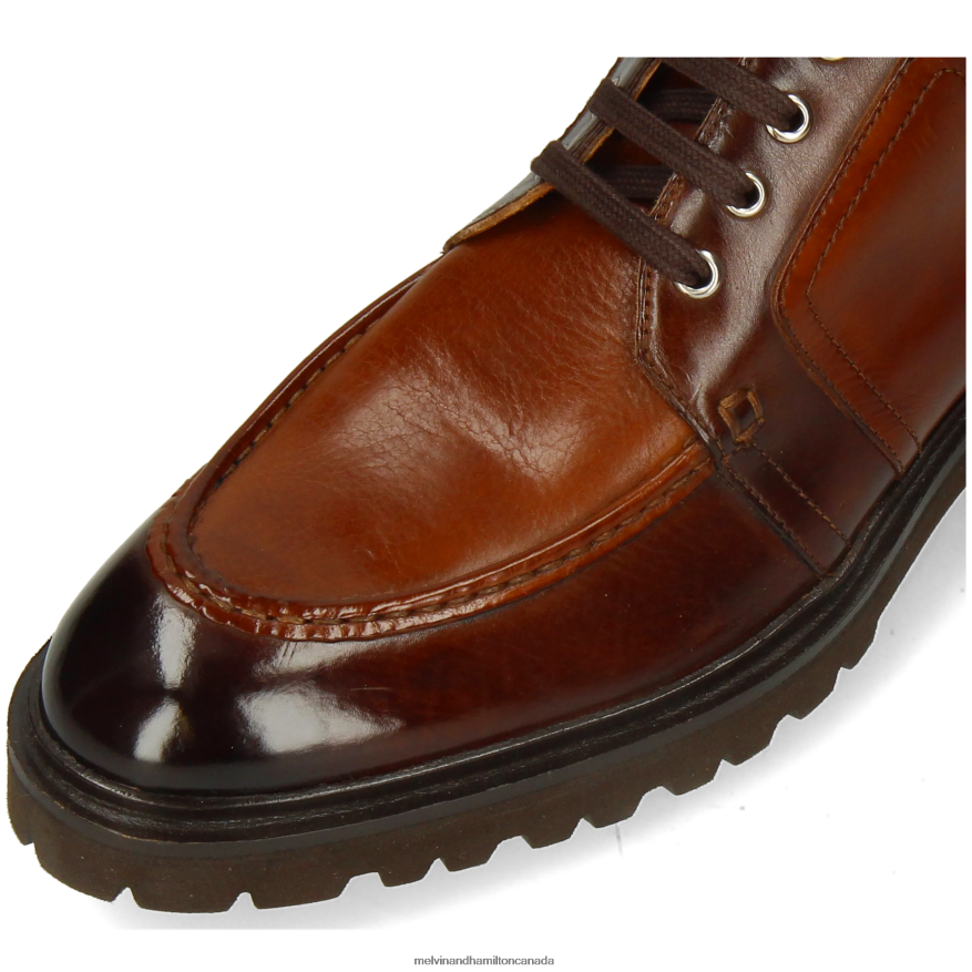 Men Melvin & Hamilton Brown George 1 Ankle Boots P4V68P18