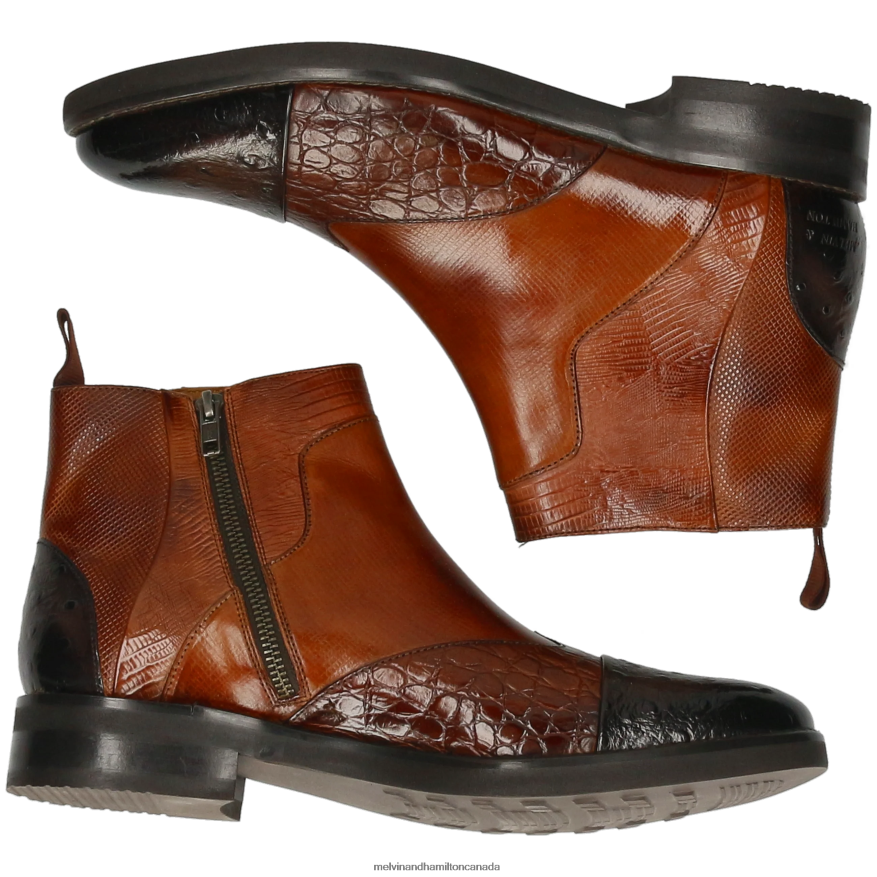 Men Melvin & Hamilton Brown Henry 29 Ankle Boots P4V68P76