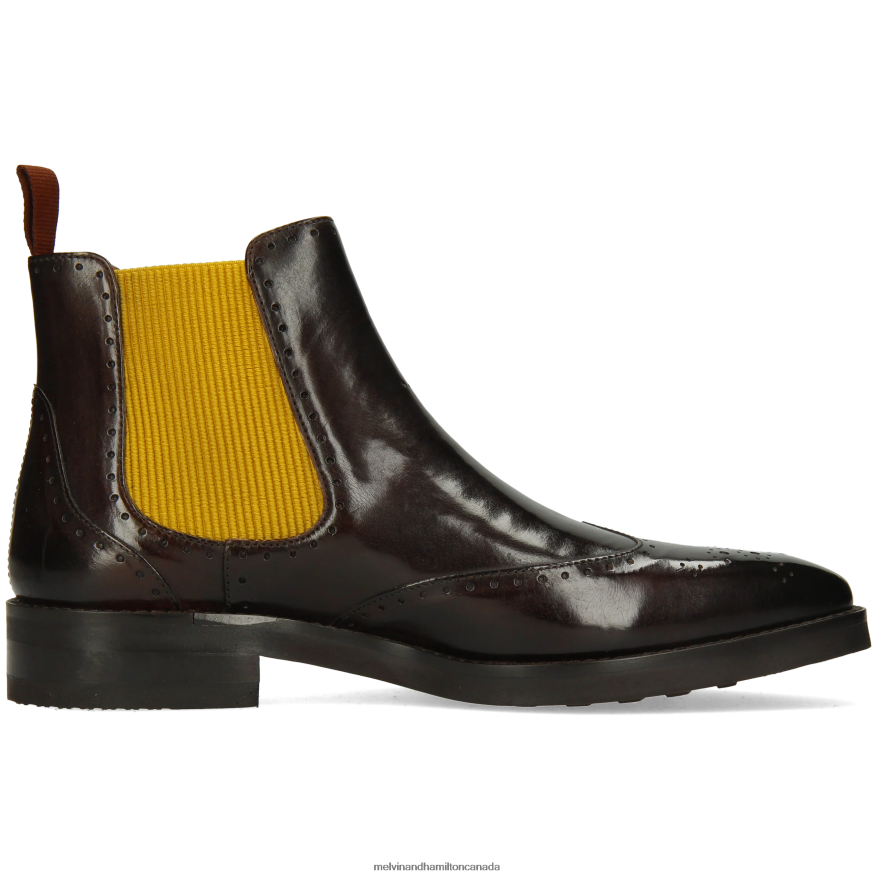 Men Melvin & Hamilton Brown Jeff 35 Ankle Boots P4V68P99