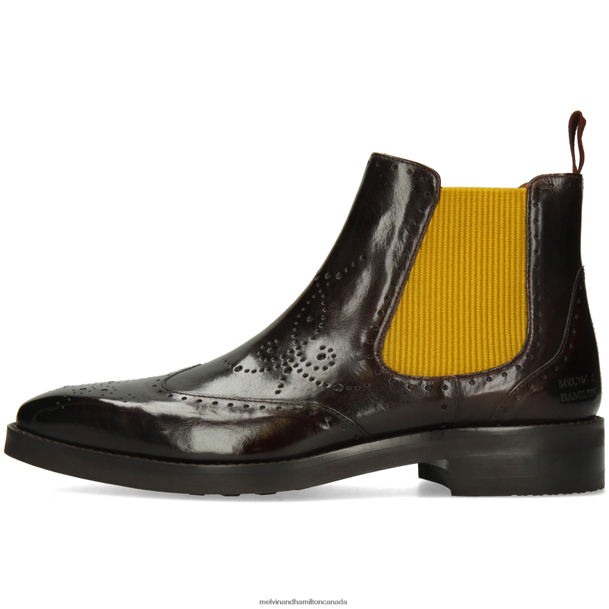 Men Melvin & Hamilton Brown Jeff 35 Ankle Boots P4V68P99