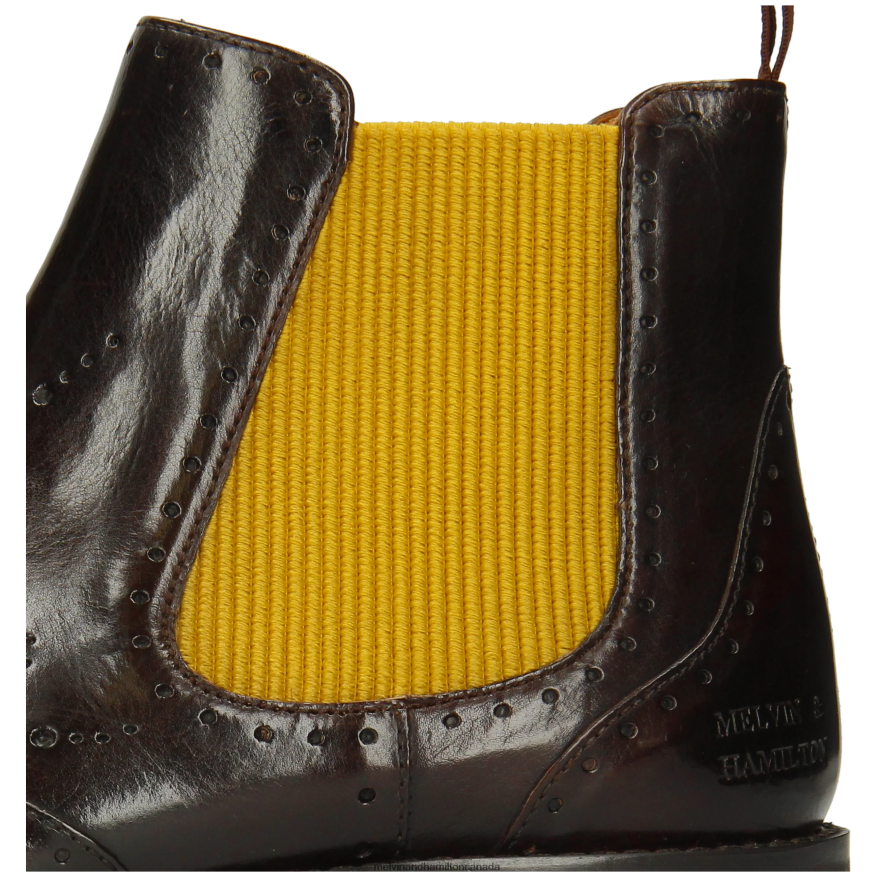 Men Melvin & Hamilton Brown Jeff 35 Ankle Boots P4V68P99