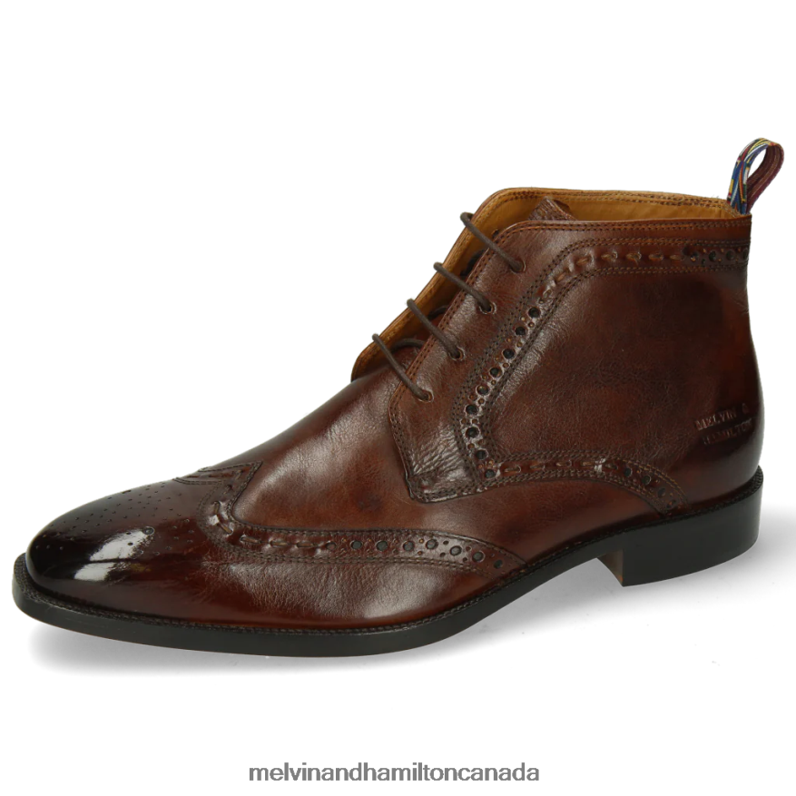 Men Melvin & Hamilton Brown Jeff 7 Ankle Boots P4V68P116
