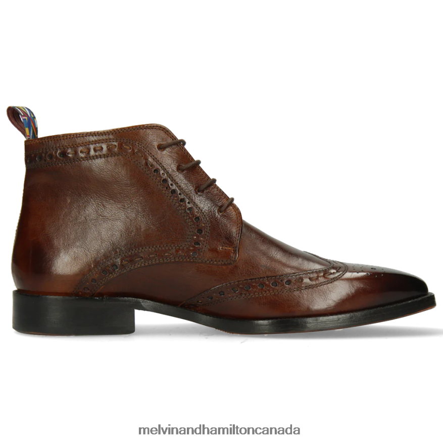Men Melvin & Hamilton Brown Jeff 7 Ankle Boots P4V68P116